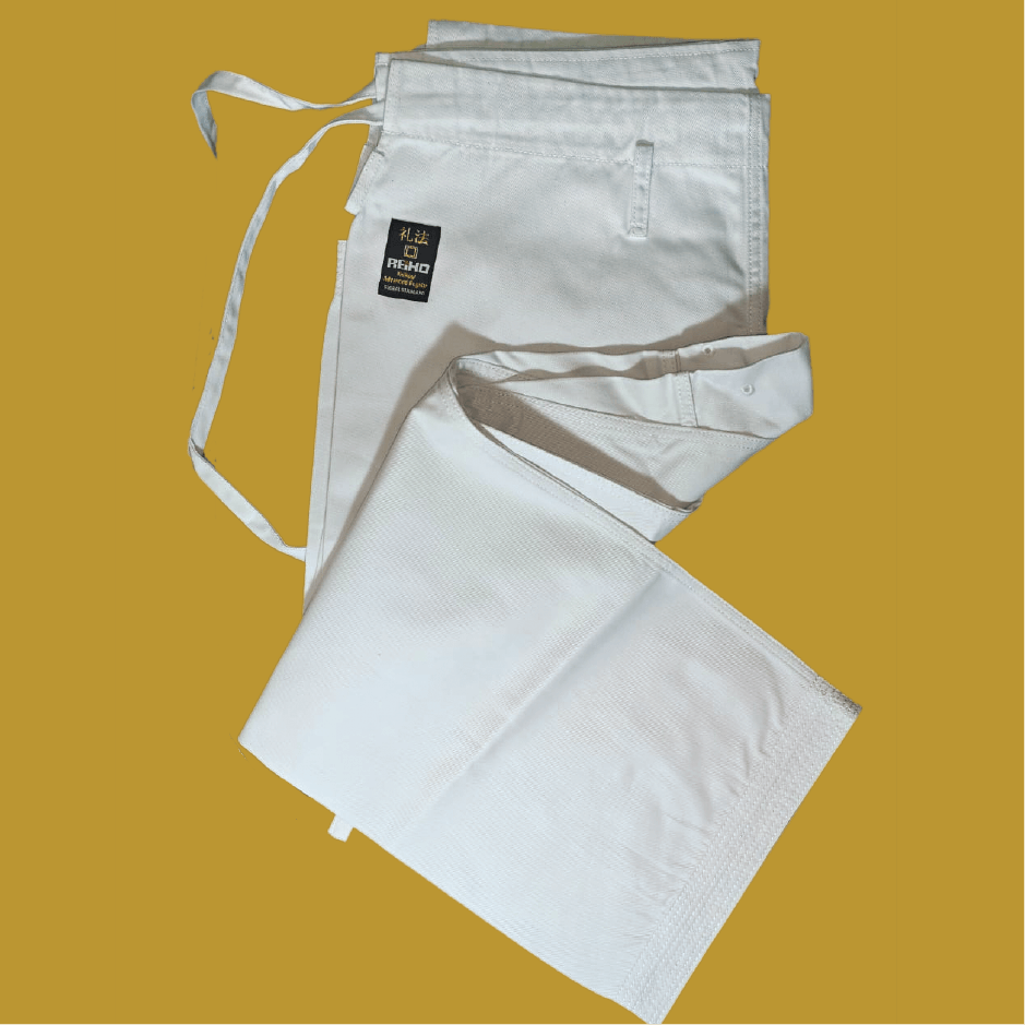 REiHO Keikogi - Heavy TC Twill Fabric Texture